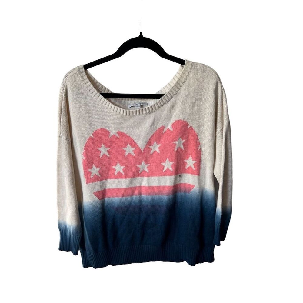 American Eagle Women's Geometric Pullover Sweater Multicolor Size S Peti…
